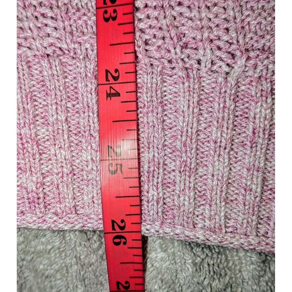 SONOMA Goods for‎ Life Women's Chevron Knit Sweater Rose Pullover Size L NWOT - Picture 5 of 7